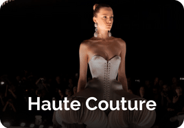 haute couture model on launchmetrics spotlight platform